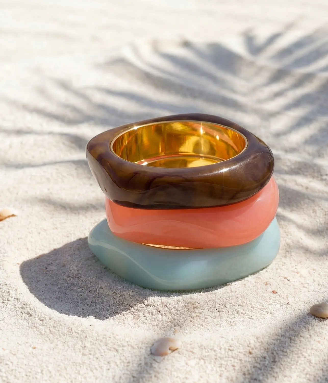 Loren Hope Paloma armbånd Tortoise bangle
