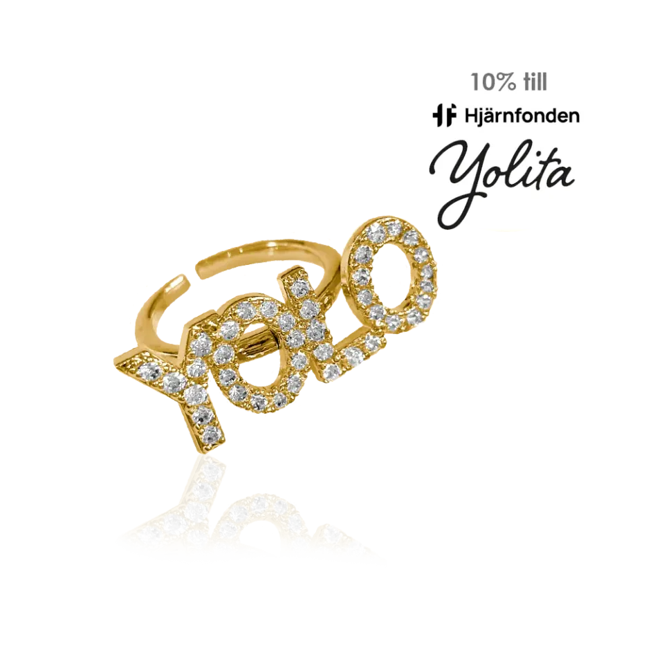 IOAKU Yolo Sparkle ring gull justerbar