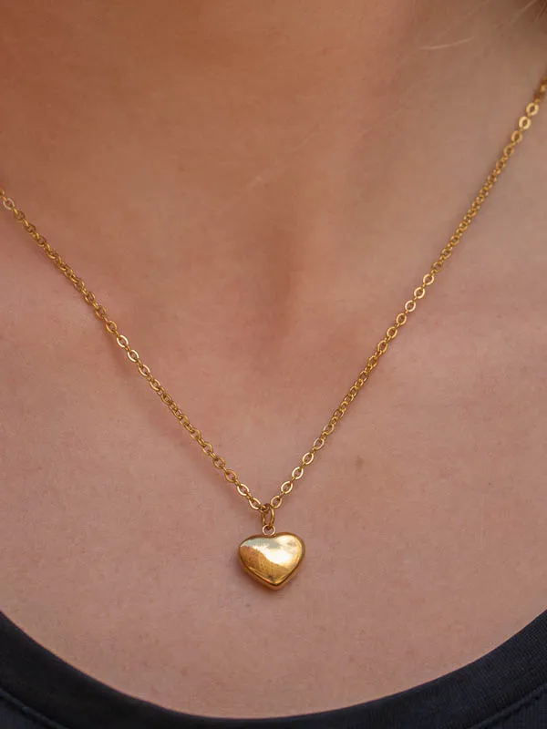 pfg Stockholm Love Me barnehalskjede gull