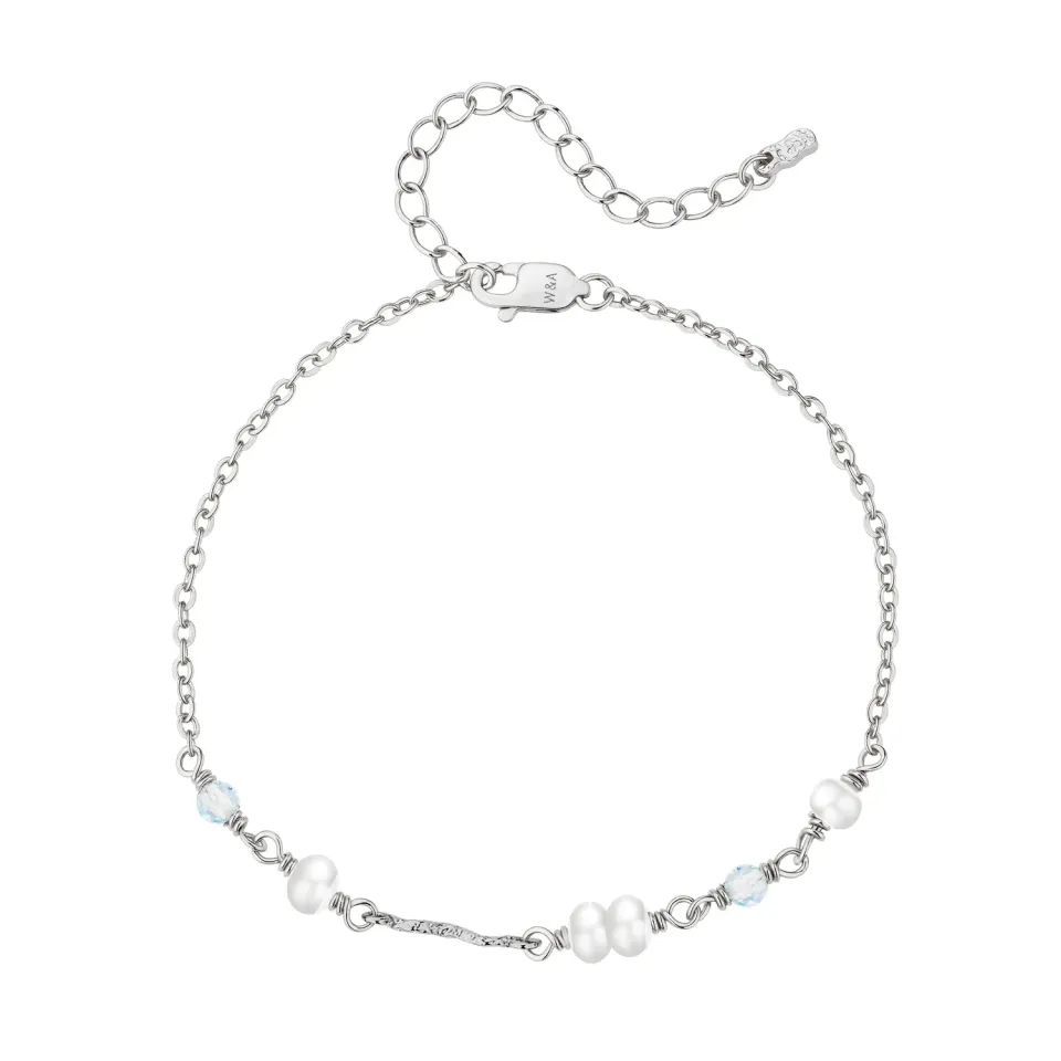Wioga Emma B-11021-FS armbånd forsølvet 15,5 cm