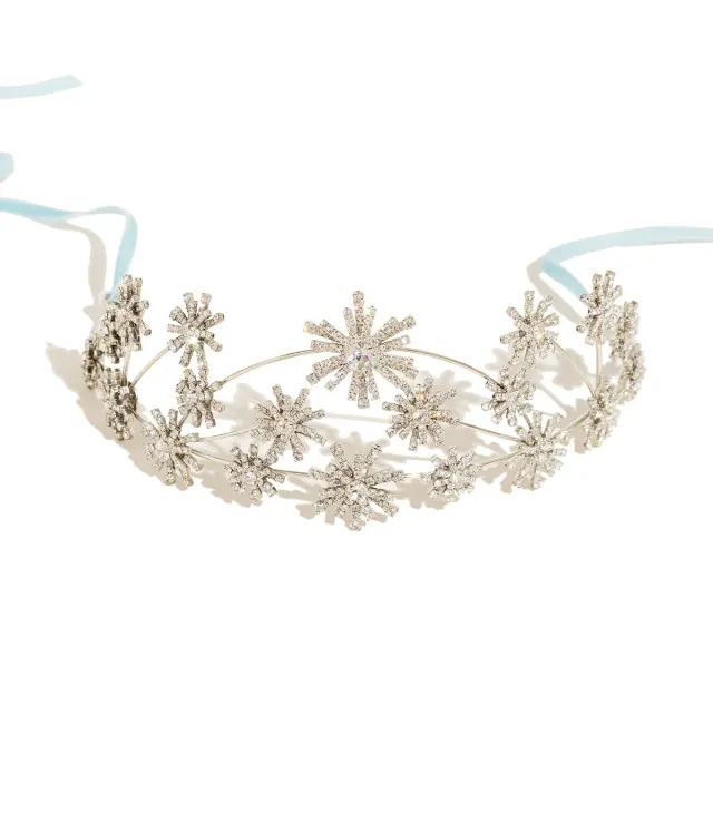 Loren Hope Starlet tiara krystall gull 15 cm