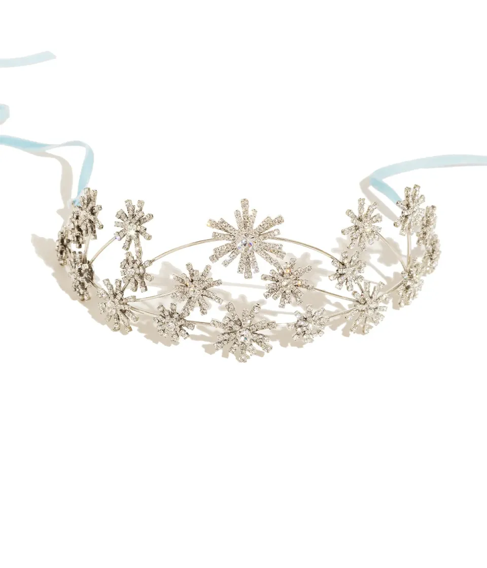 Loren Hope Starlet tiara krystall gull 15 cm