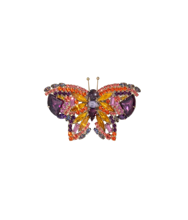 Loren Hope Medium Butterfly brosje topas ametyst unika