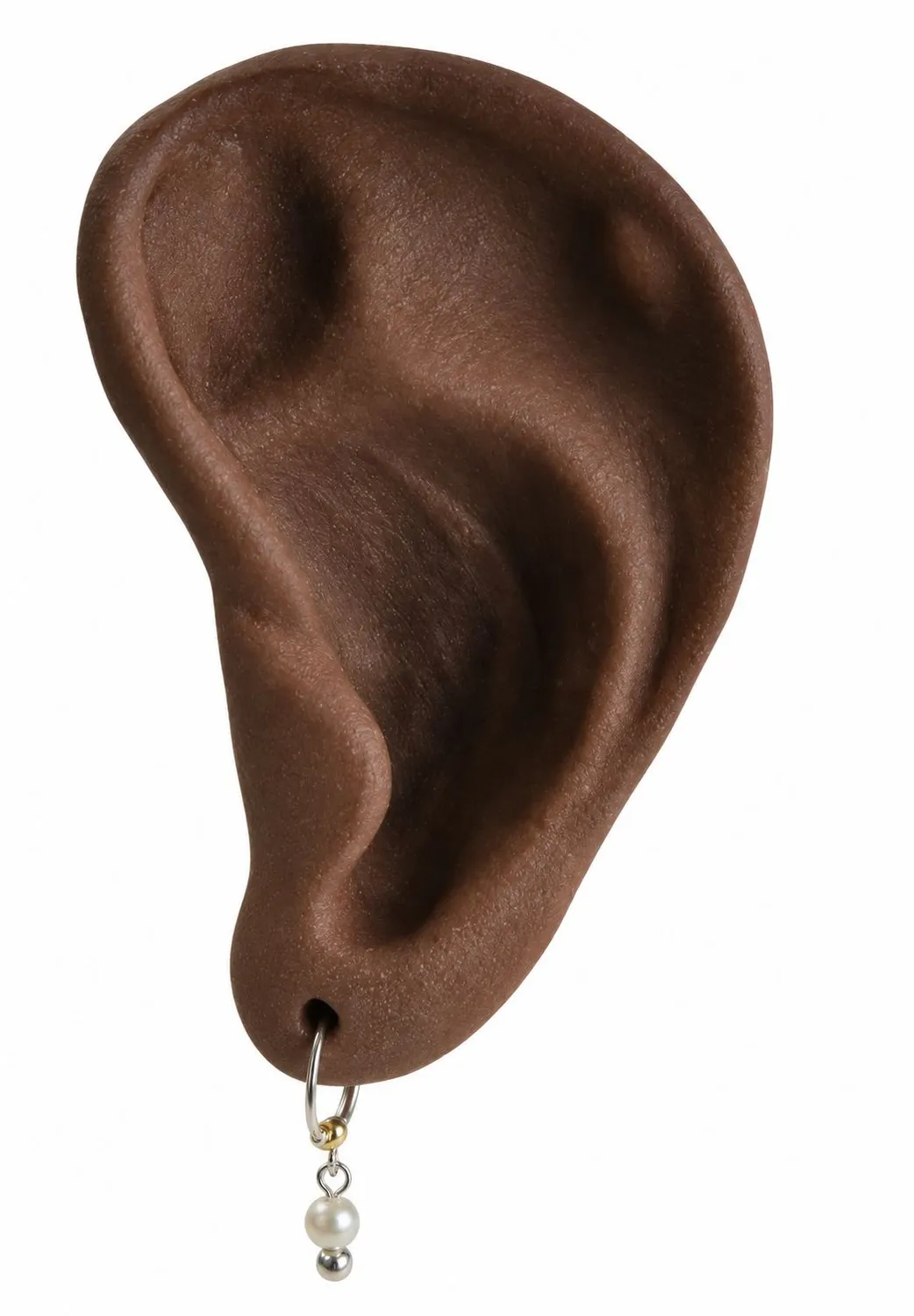Wos Älva Single Earing øredobb sølv 925 perle