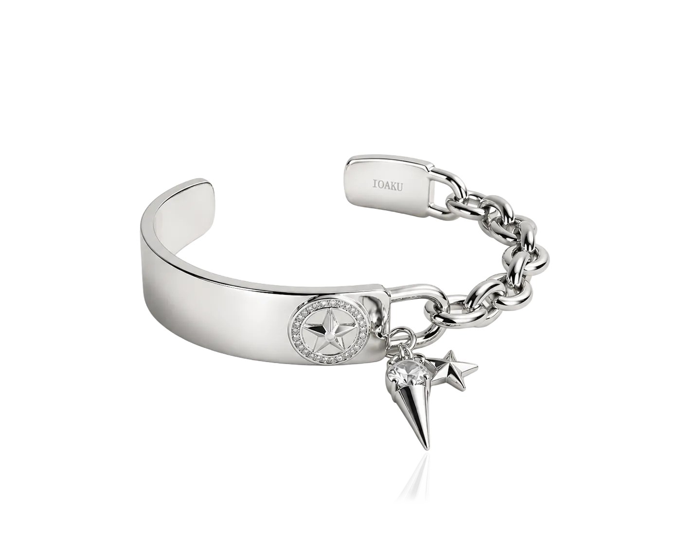 IOAKU Elecktra Spike armbånd gull XS-S cuff