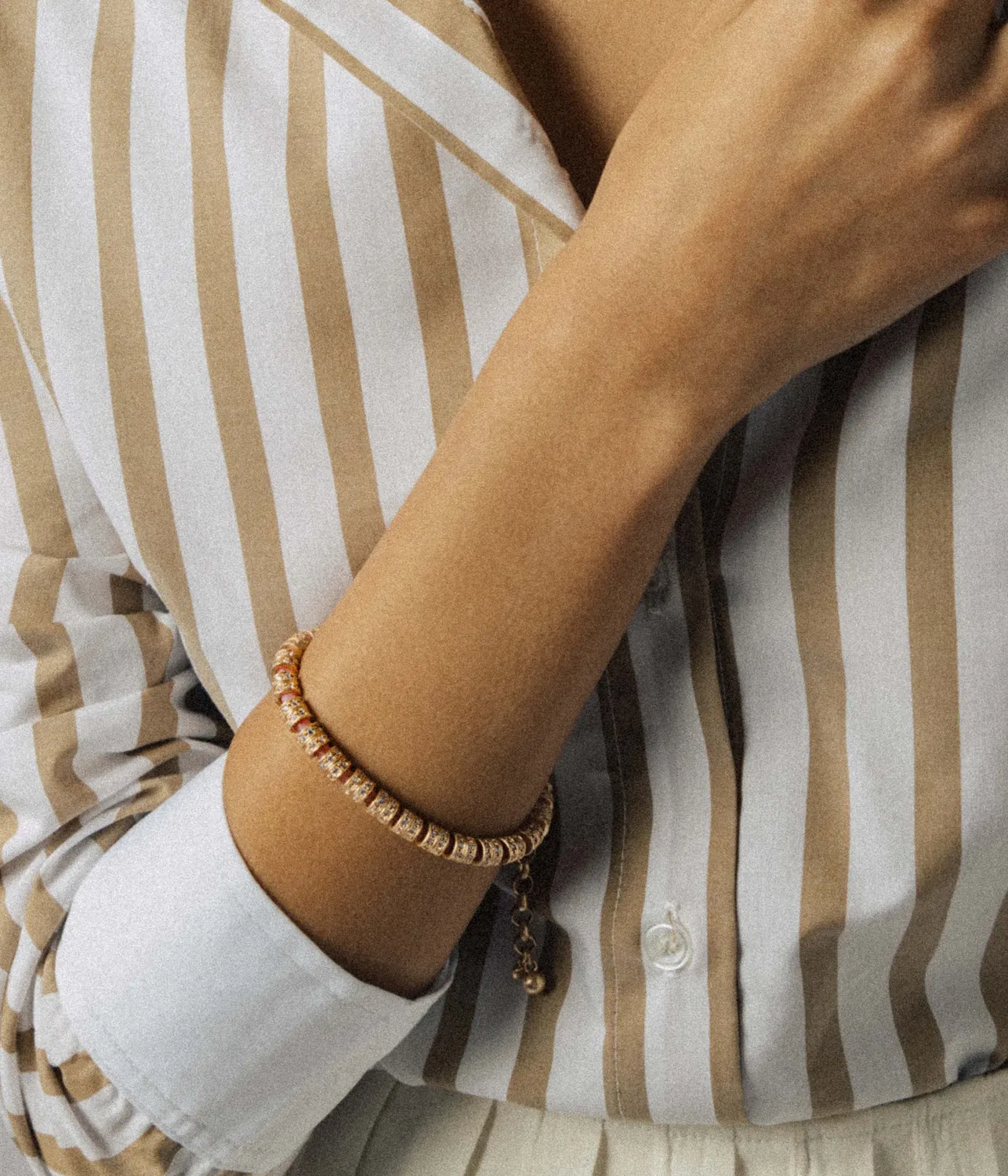 Loren Hope Manon Bracelet armbånd korall cz