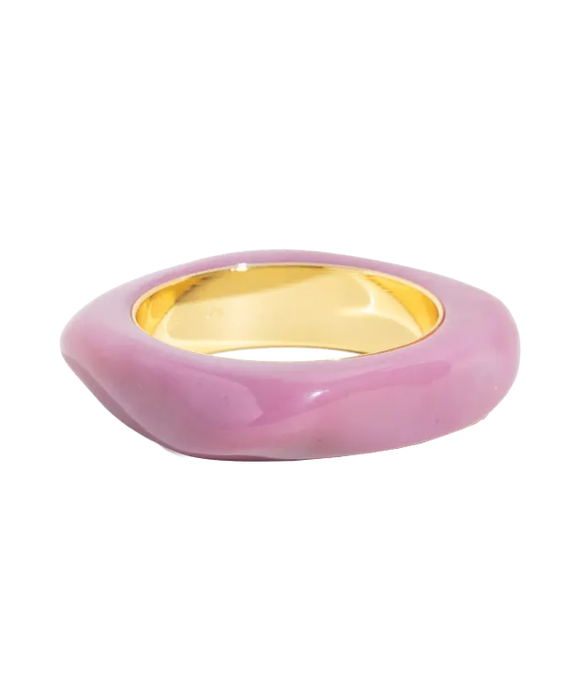 Loren Hope Paloma armring mauve resin