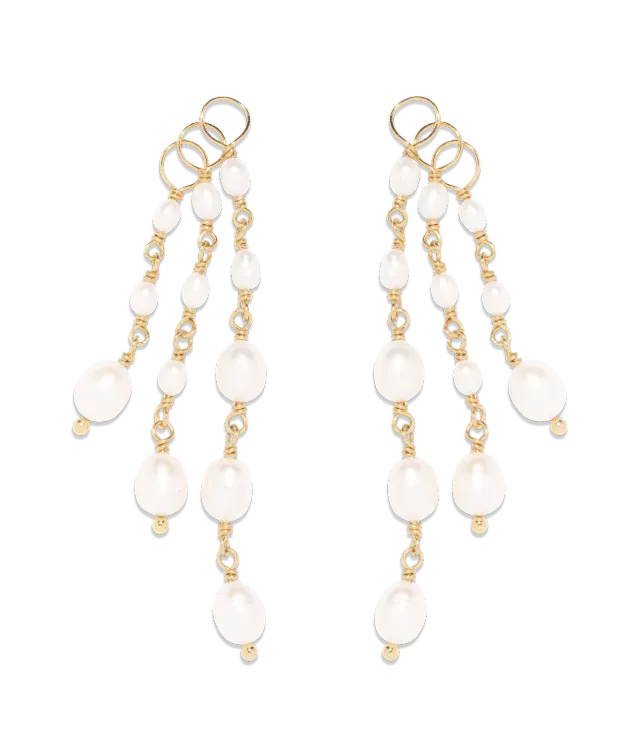 Loren Hope Mattie Pearl Huggie Charms perle 6-pk