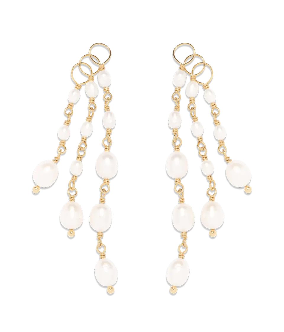 Loren Hope Mattie Pearl Huggie Charms perle 6-pk