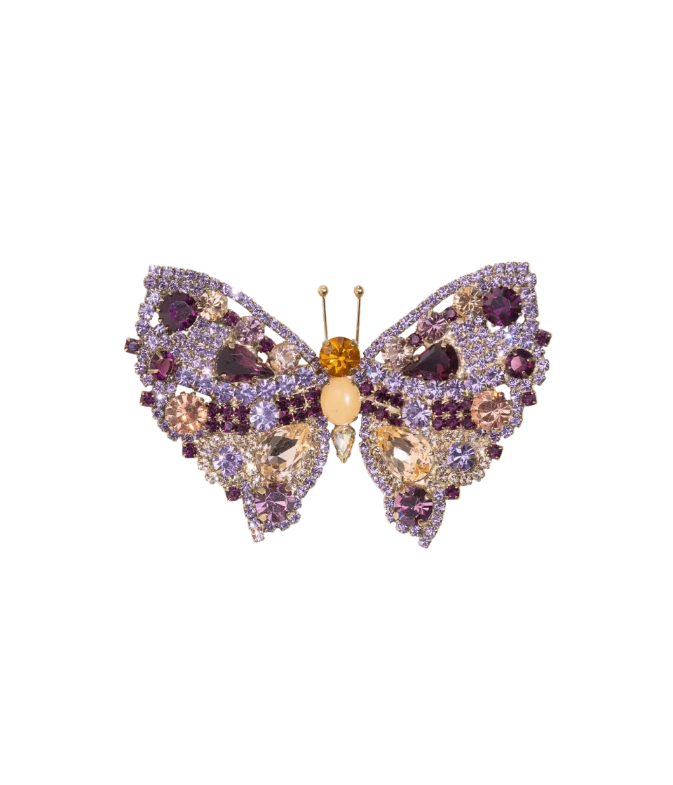 Loren Hope Medium Butterfly brosje ametyst one-of-a-kind
