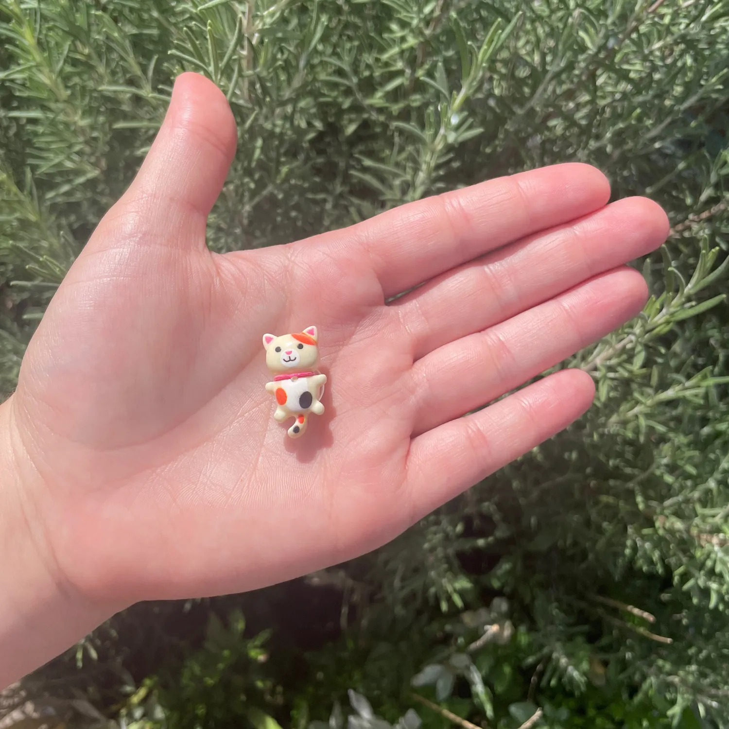 MiniKitty Mini Kitty Croc Charms anheng grå stripet katt