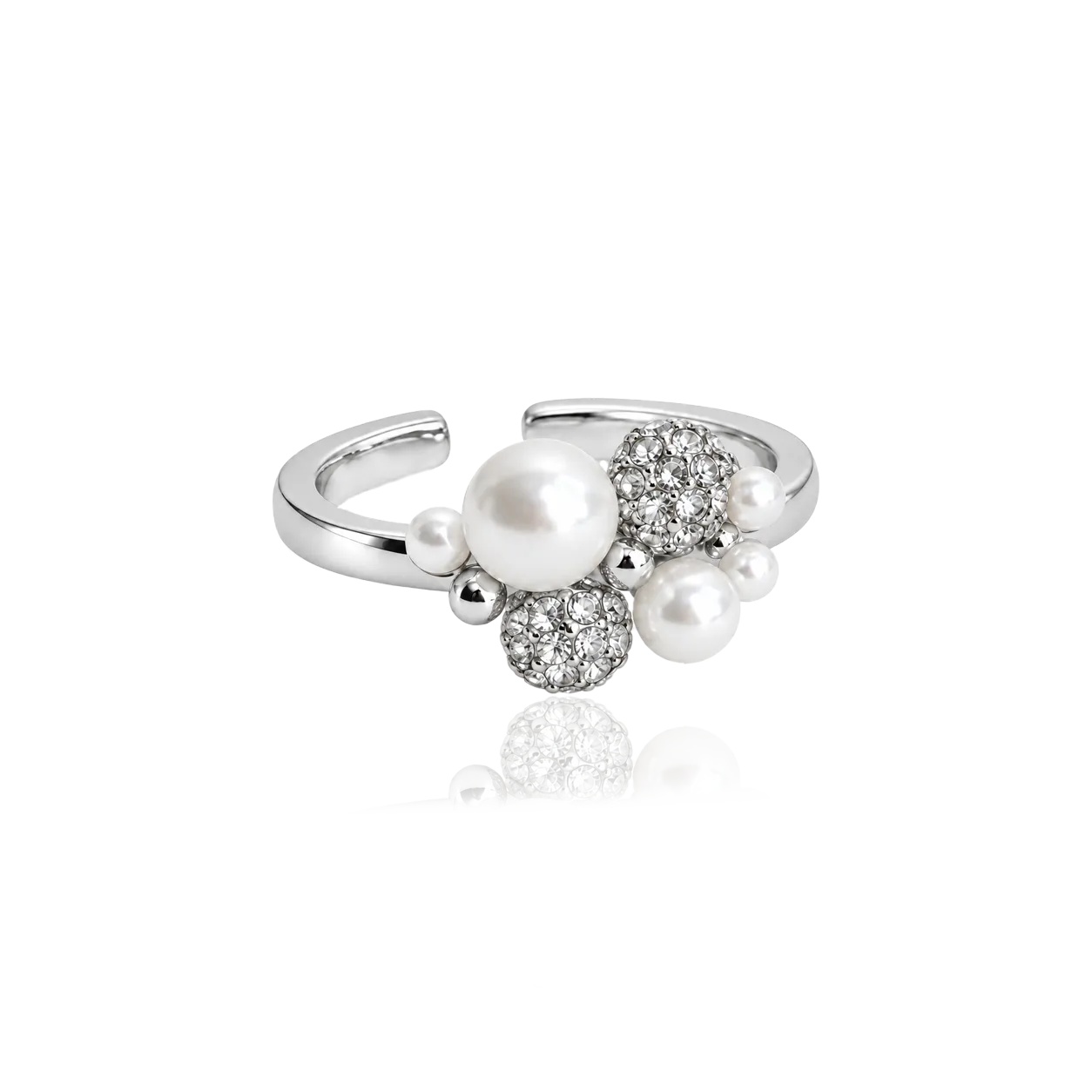 IOAKU Berry Pearl Petite Multi ring gull perler
