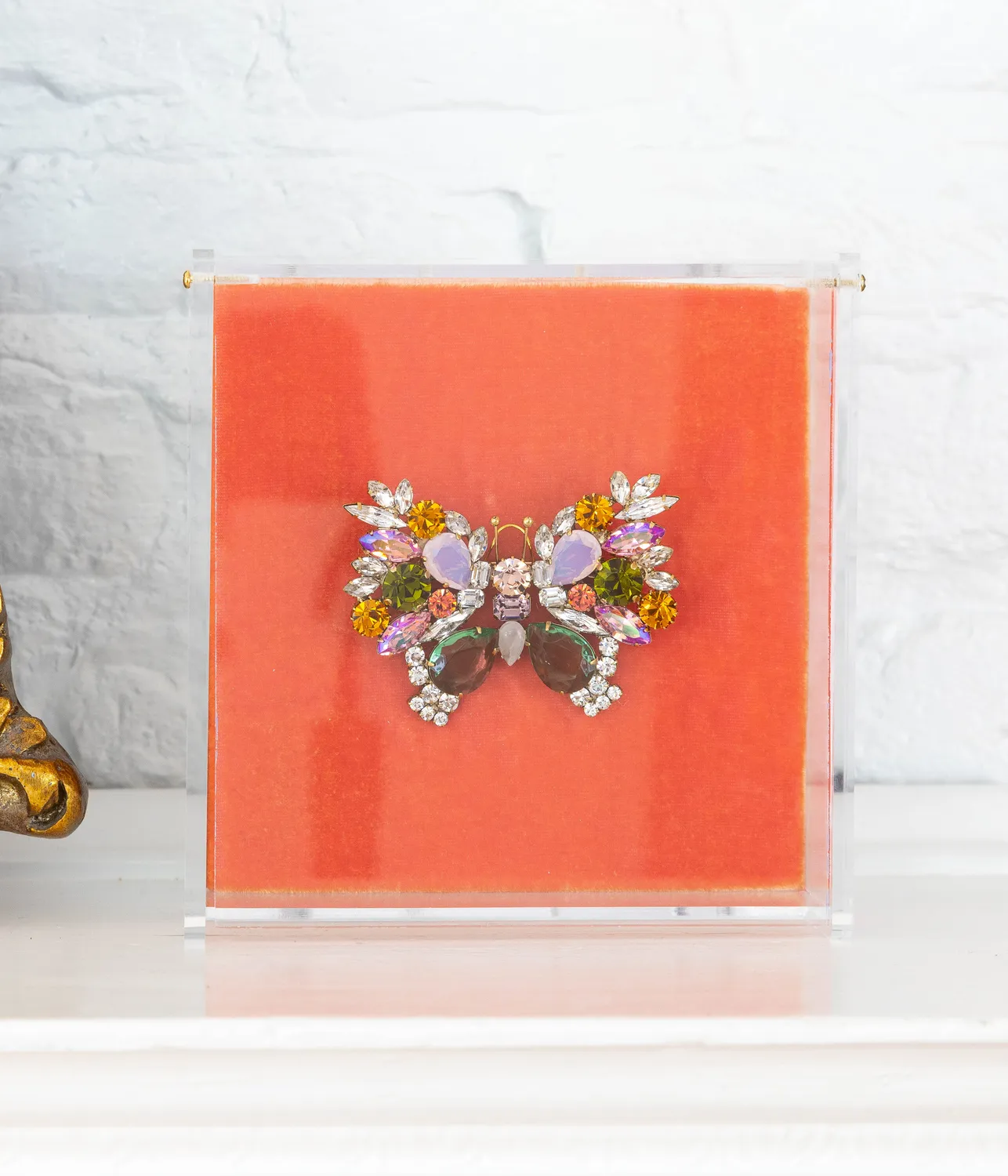Loren Hope Medium Butterfly brosje Topaz unik