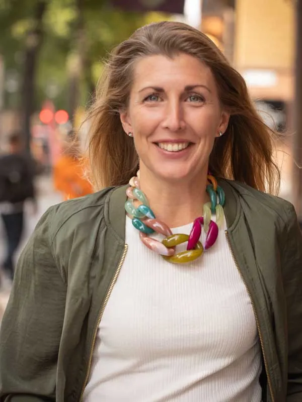 pfg Stockholm Florence halskjede forgylt