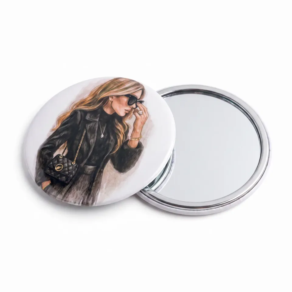 IOAKU Pocket Mirror lommespeil Twinkle Star gaveeske