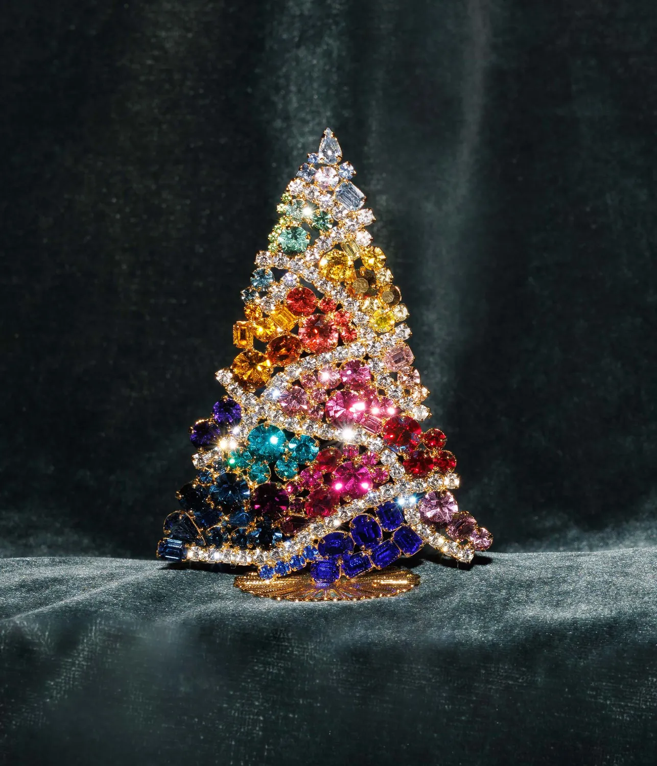 Loren Hope Sugarplum Tree Stand juletrefot Multi krystall
