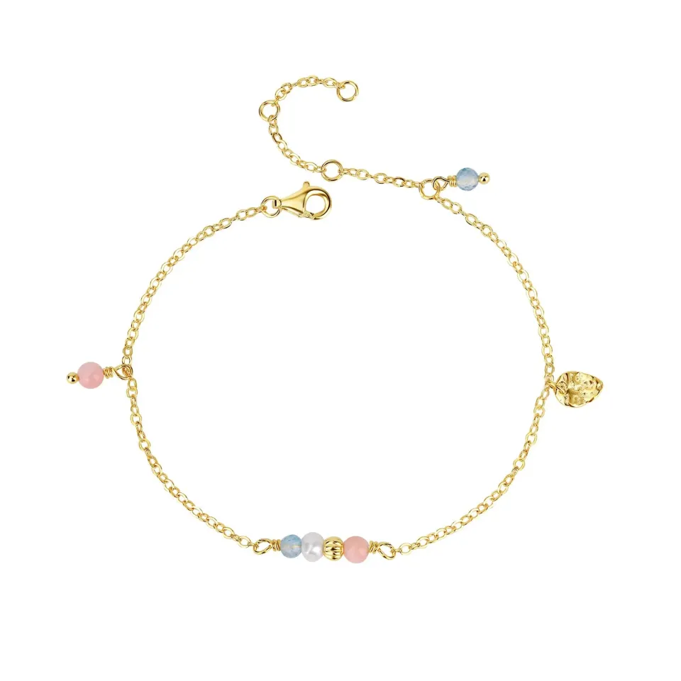 Wioga Alona B-8316-GP armbånd perler forgylt