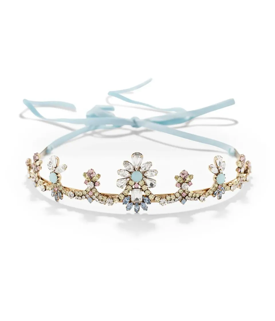 Loren Hope Victoria tiara Multi pastell 15 cm