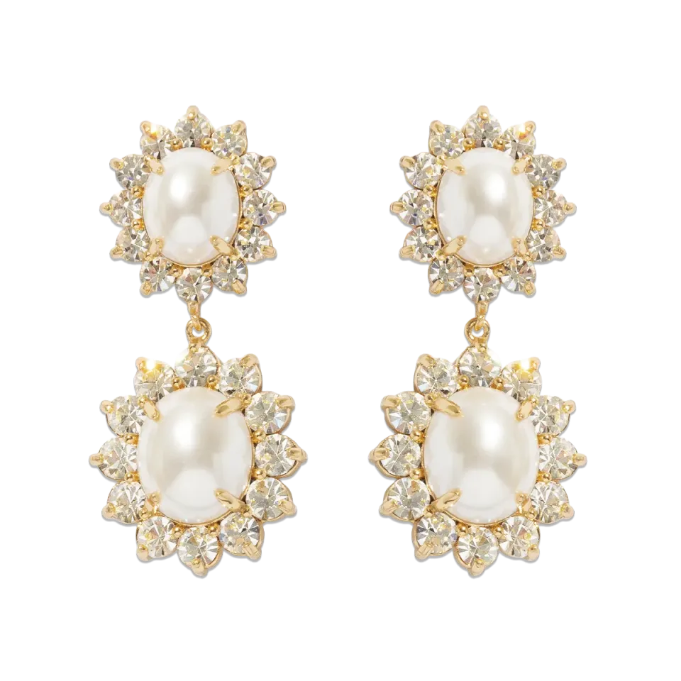 Loren Hope Georgie Drop Earrings øredobber perle