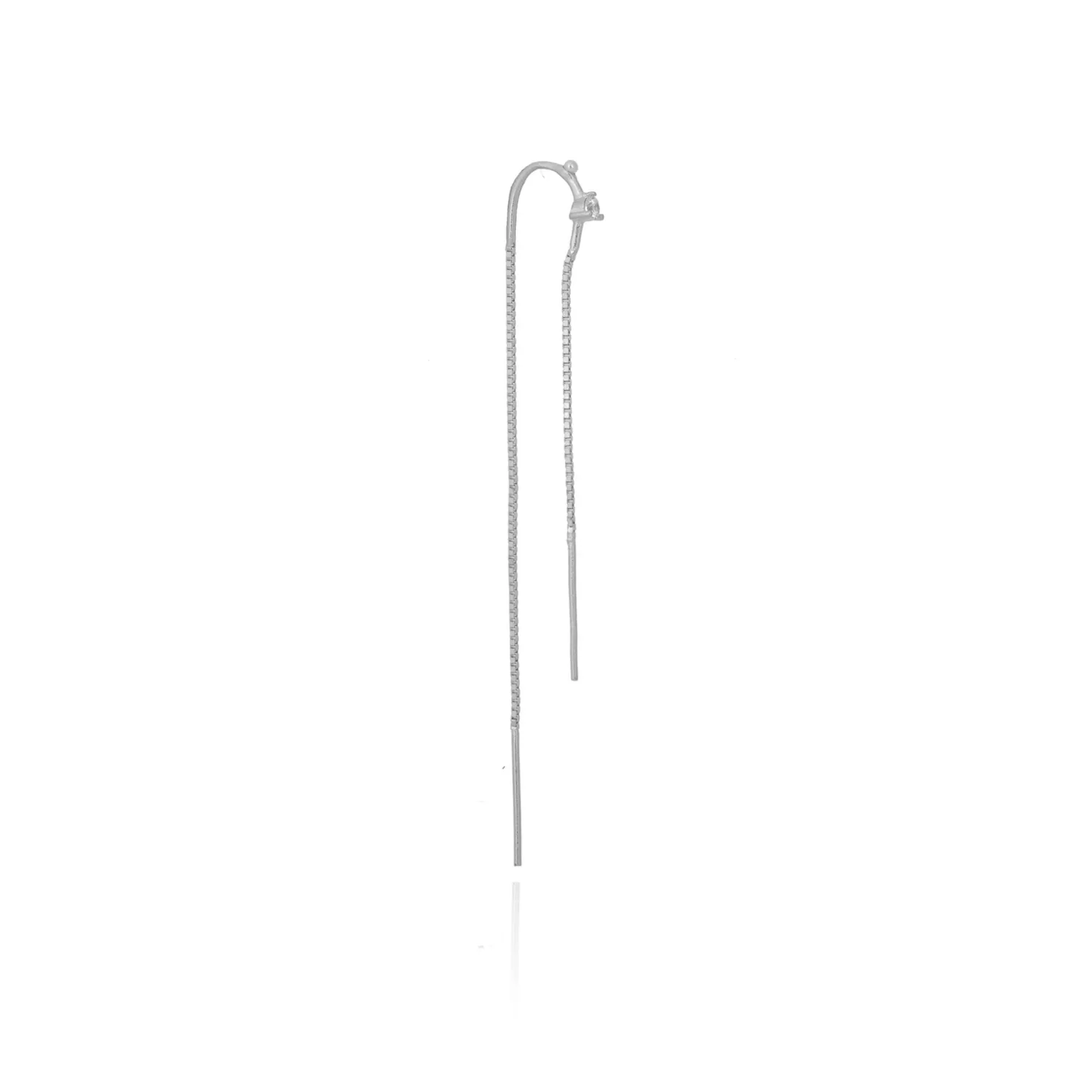 Wioga Elinor E-1148-S øredobber sølv 9 cm 1 par