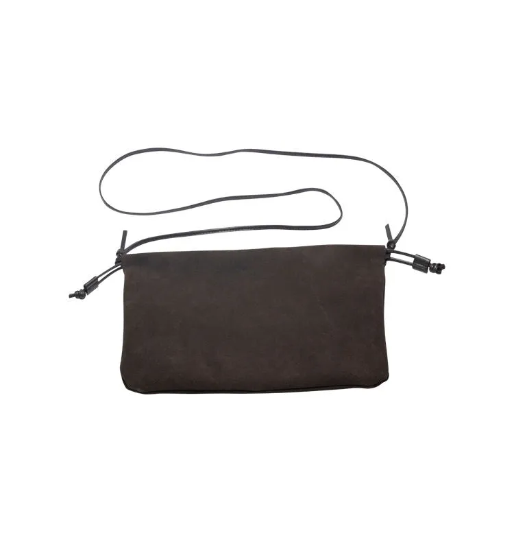 Wos UP Gia veske semsket brun kaffe 31 cm