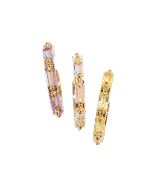 Loren Hope Plume Ear Cuff Øredobber Multi 3-pk gull