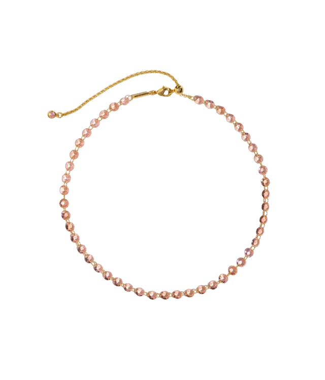 Loren Hope Avalon halssmykke vintage rose 40cm pastel