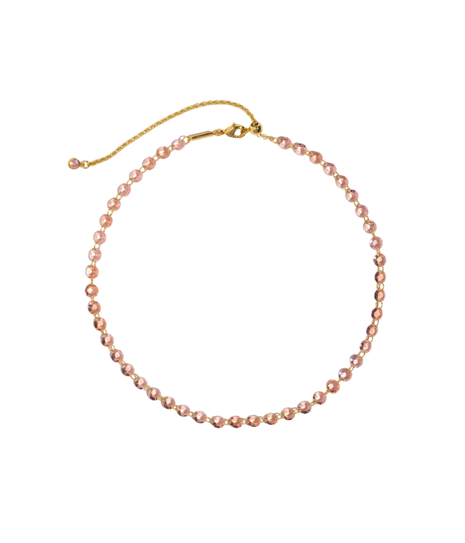 Loren Hope Avalon halssmykke vintage rose 40cm pastel