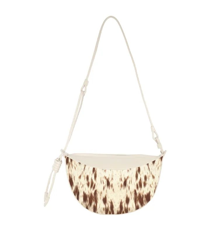 Wos Zoba veske kuskinn cream 32 cm