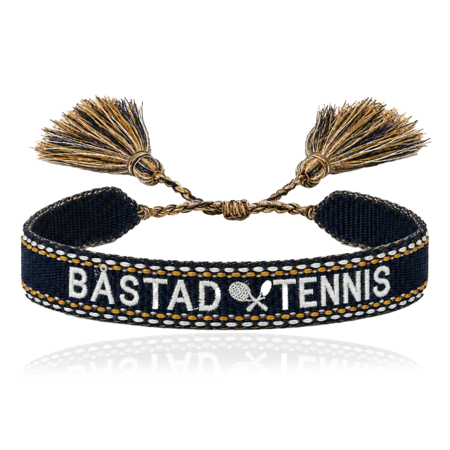 IOAKU Båstad Tennis armbånd navy vevd
