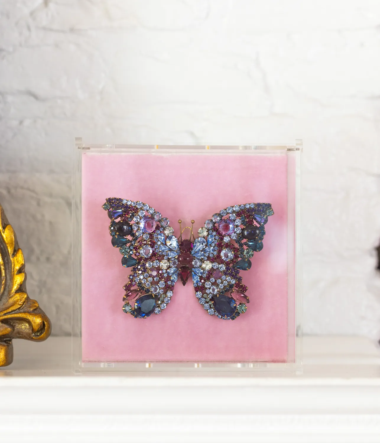 Loren Hope Butterfly brosje Montana X-Large