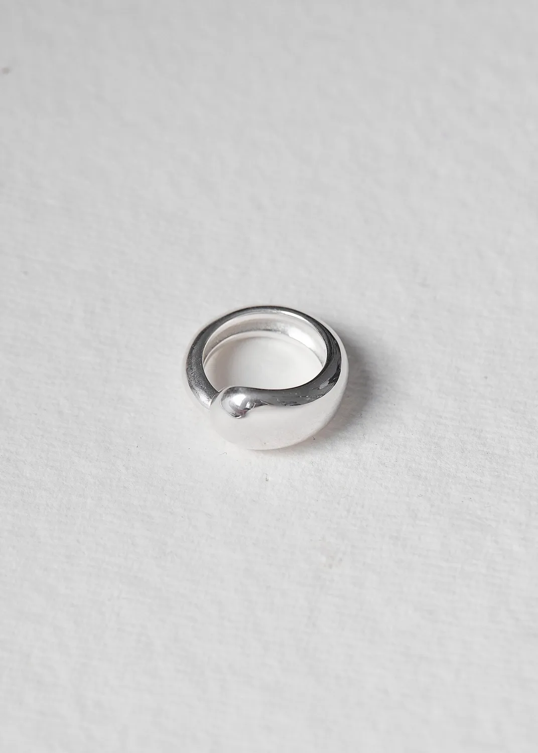 Studio Bille Blanche ring sølv str 55 minimalistisk
