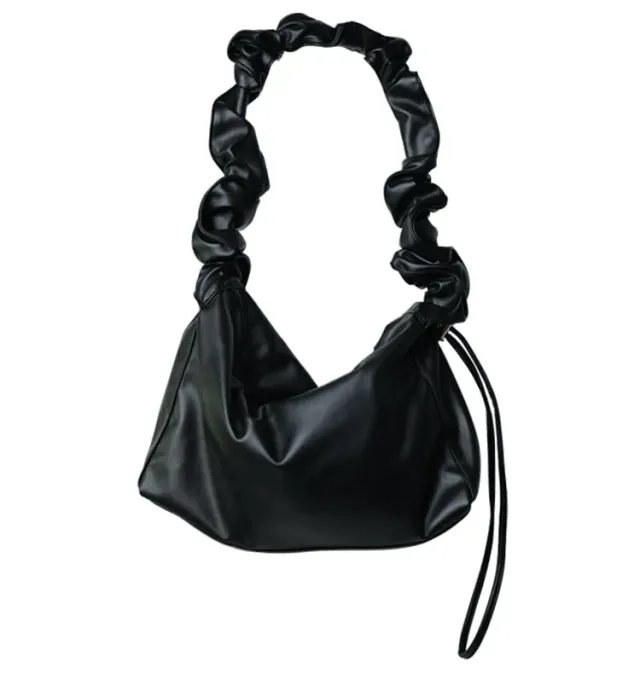 Wos Tilda bag håndveske svart veganskinn stor