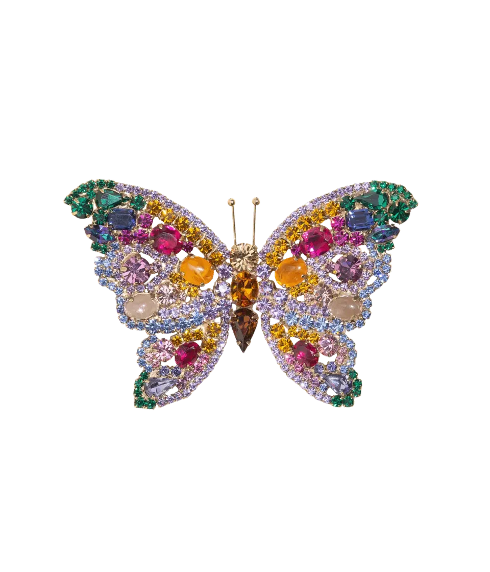 Loren Hope Butterfly brosje topaz unikat eske