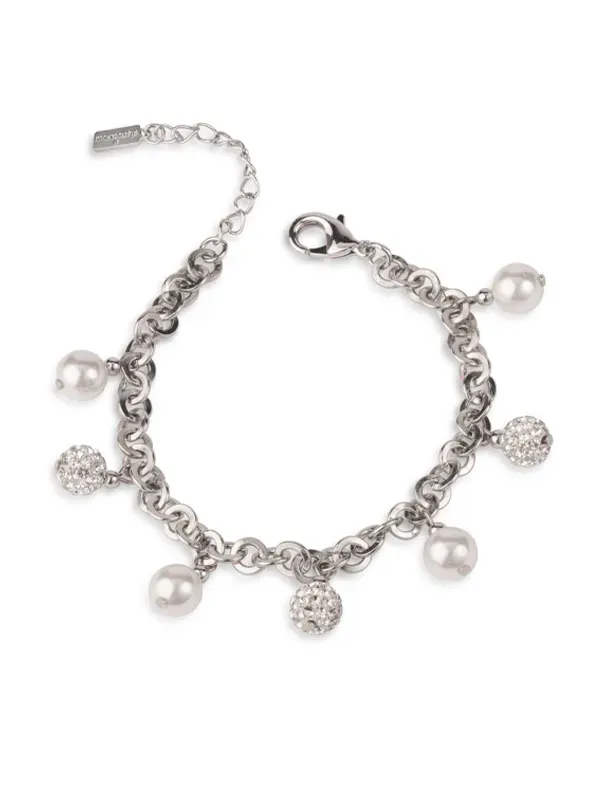 pfg Stockholm Glam Pearl armband perler glitter