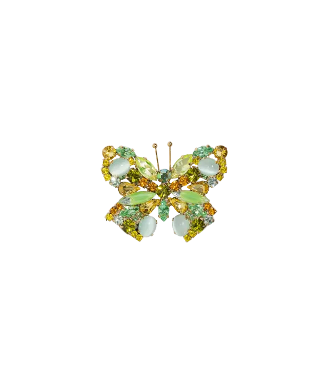 Loren Hope Butterfly brosje sitrin unik