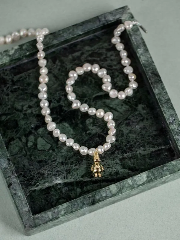 pfg Stockholm Moomin Pearl halskjede mumi perle