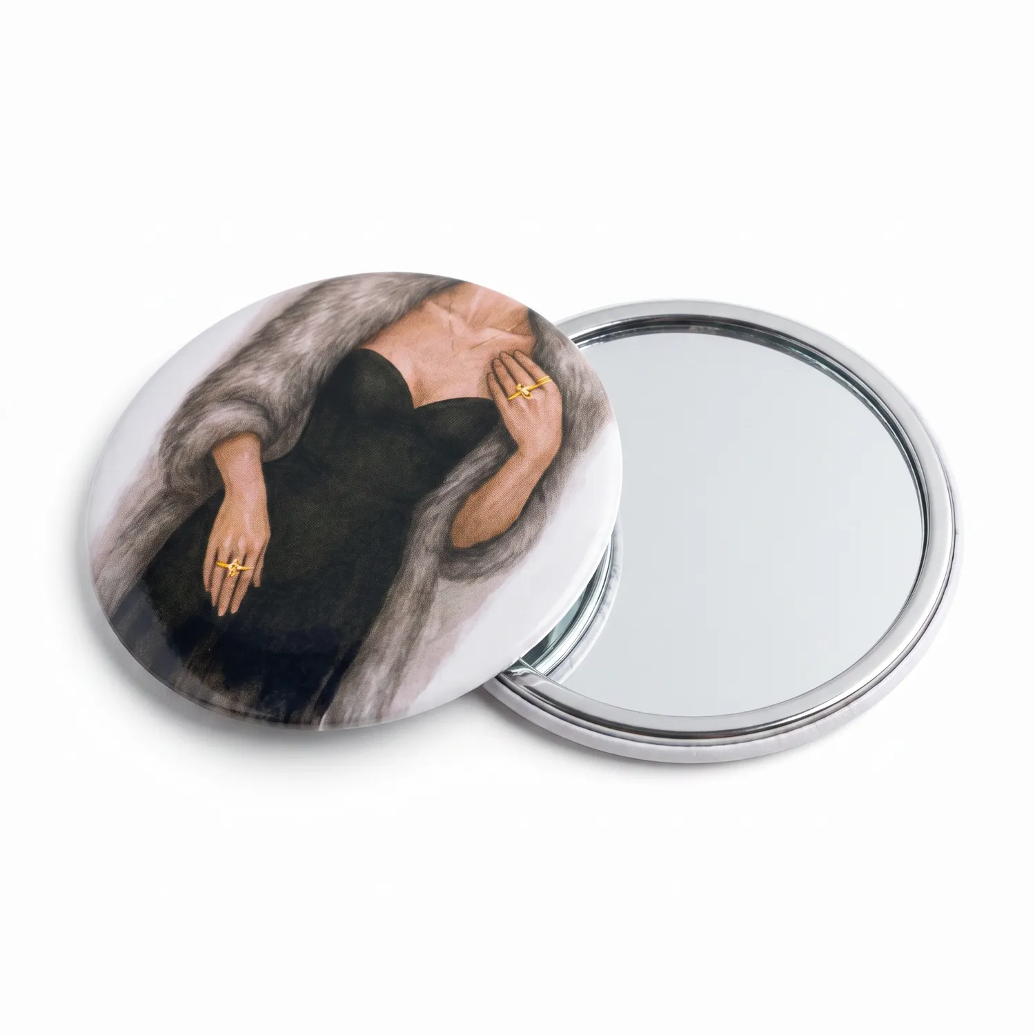 IOAKU Pocket Mirror lommespeil Twinkle Star gaveeske