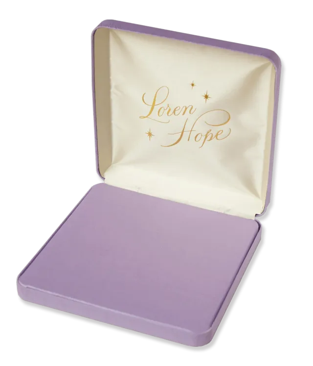 Loren Hope gaveeske lavendel X-Large smykker