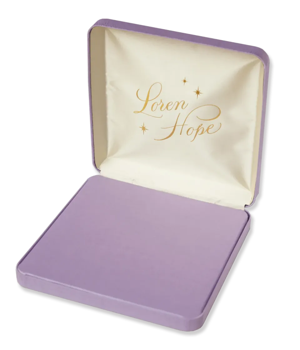 Loren Hope gaveeske lavendel X-Large smykker