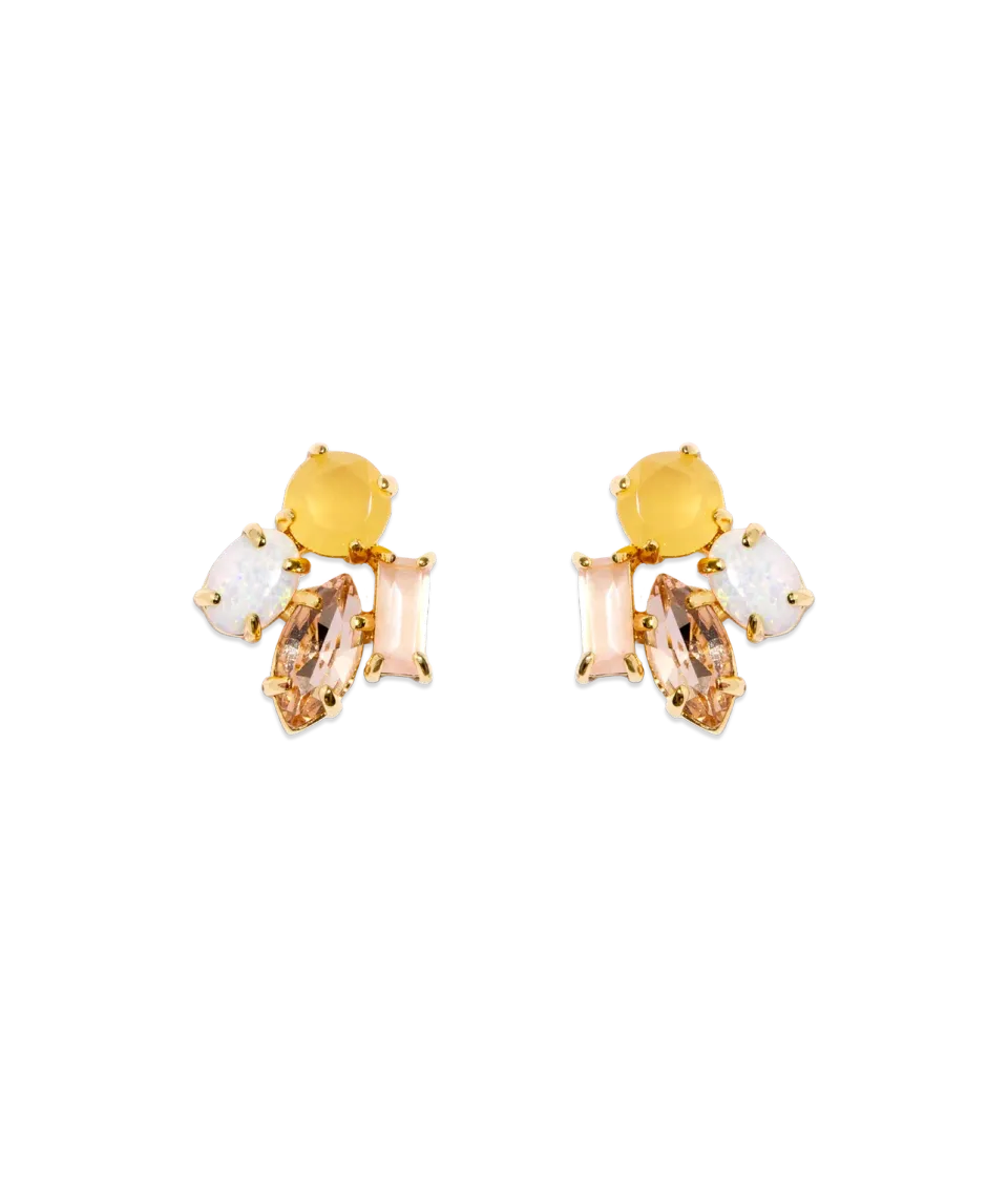 Loren Hope Ridley øredobber gul opal studs