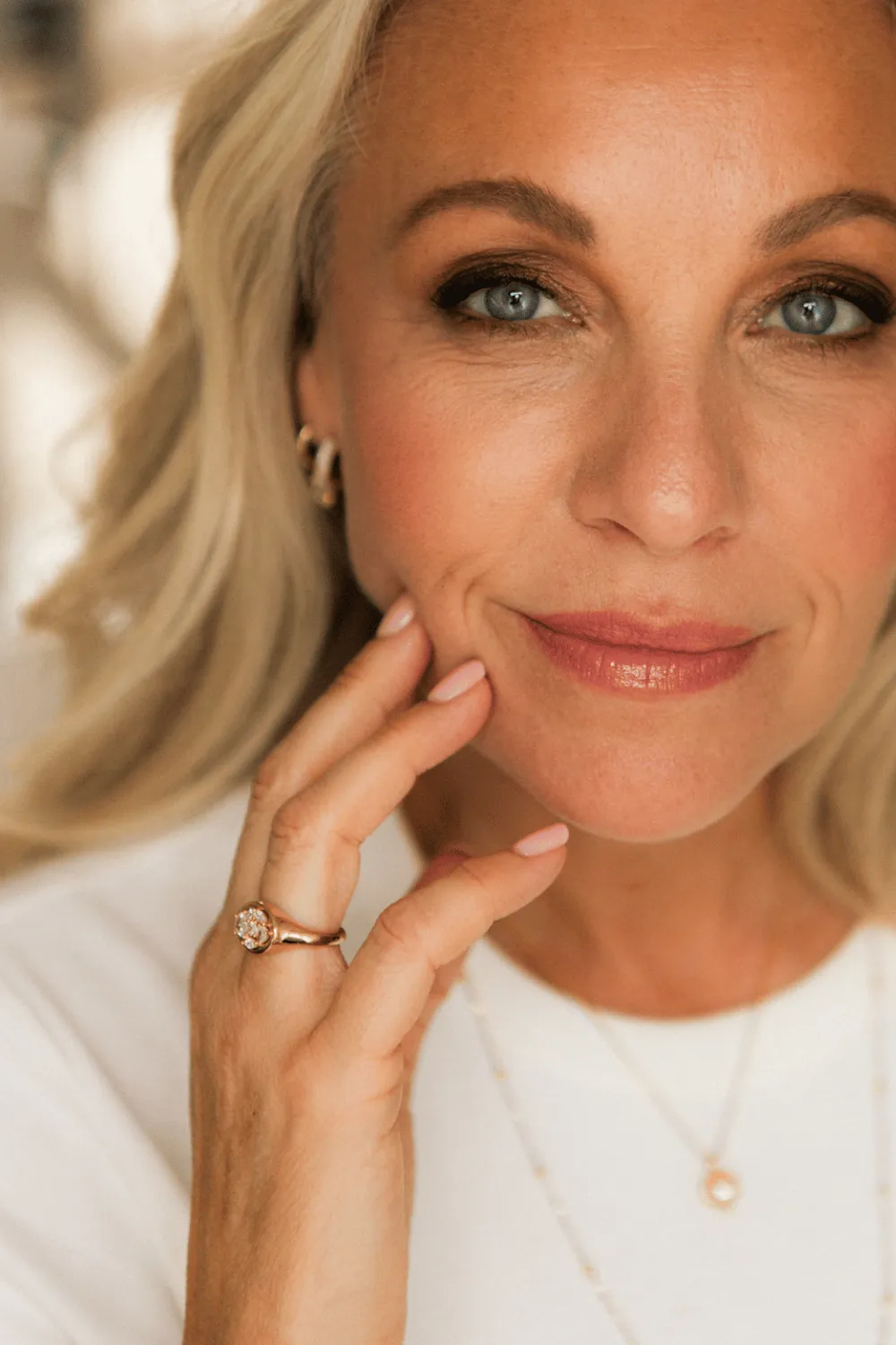 Janne Formoe Wenche ring gull zirkonia