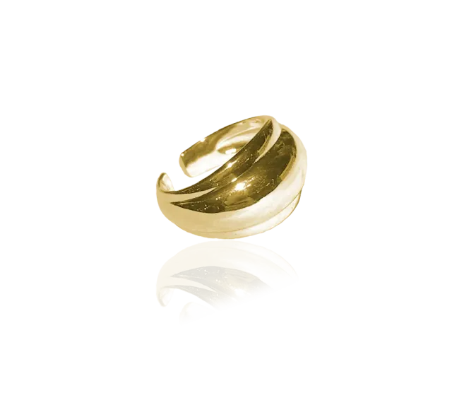 IOAKU Adylynn ring gull justerbar stable ring