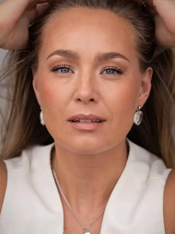 pfg Stockholm Crystal Heart øredobber klar hjerte