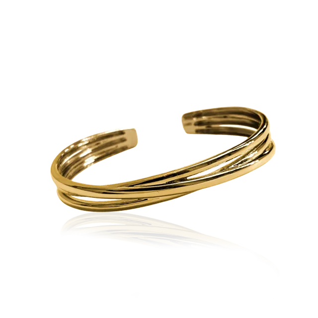 IOAKU Astrid Cuff armring juster­bar minimalistisk