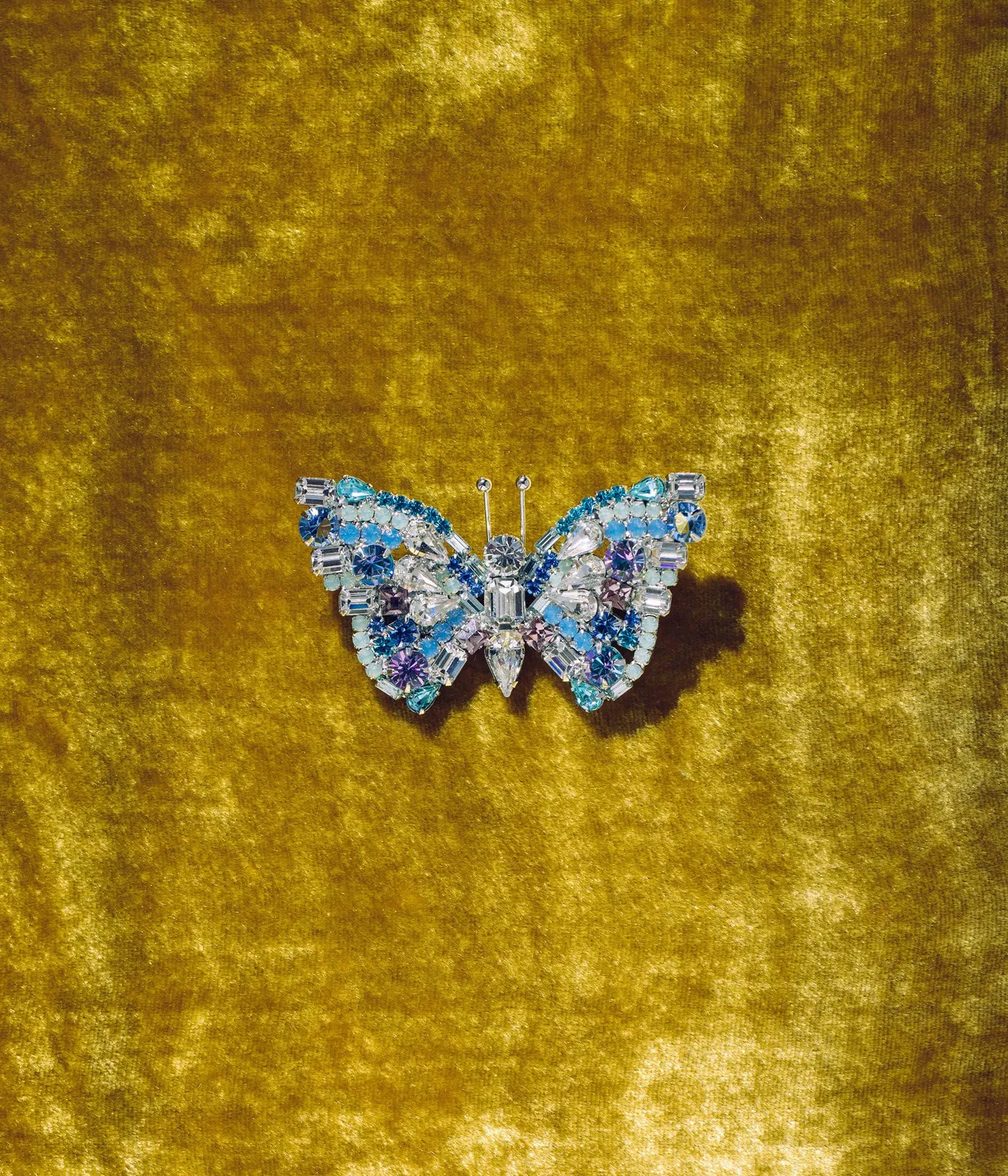 Loren Hope Butterfly brosje aqua limited edition 20
