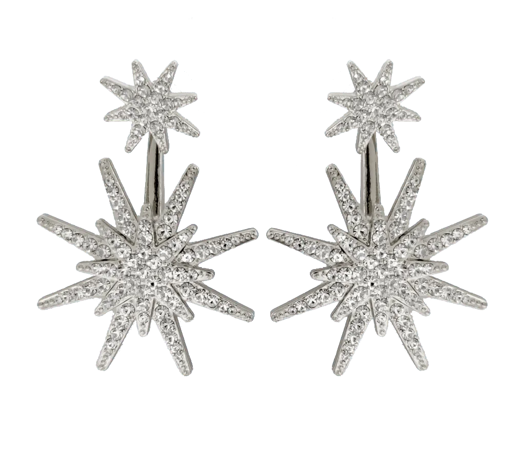 IOAKU Alfa Star Earrings øredobber gull 6 cm