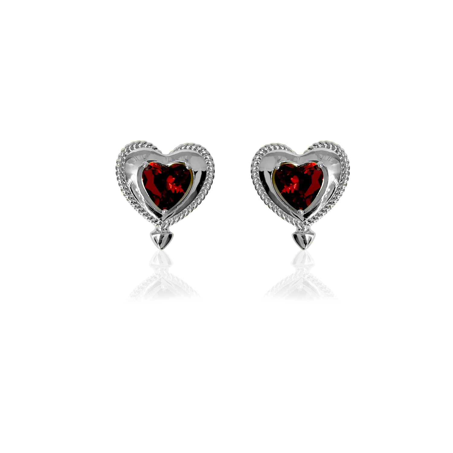 IOAKU Love Armor Stud øredobber gull 2,5 cm nikkelfri