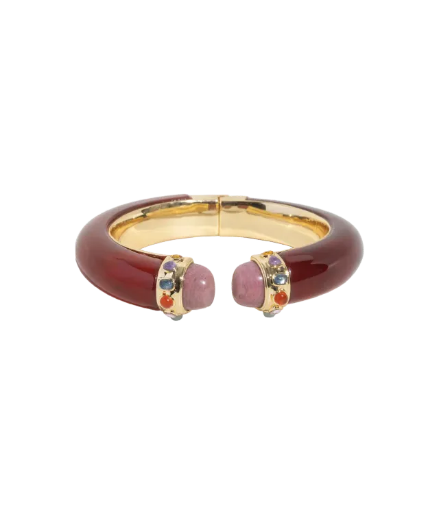 Loren Hope Cordelia Cuff Armbånd Carnelian rød