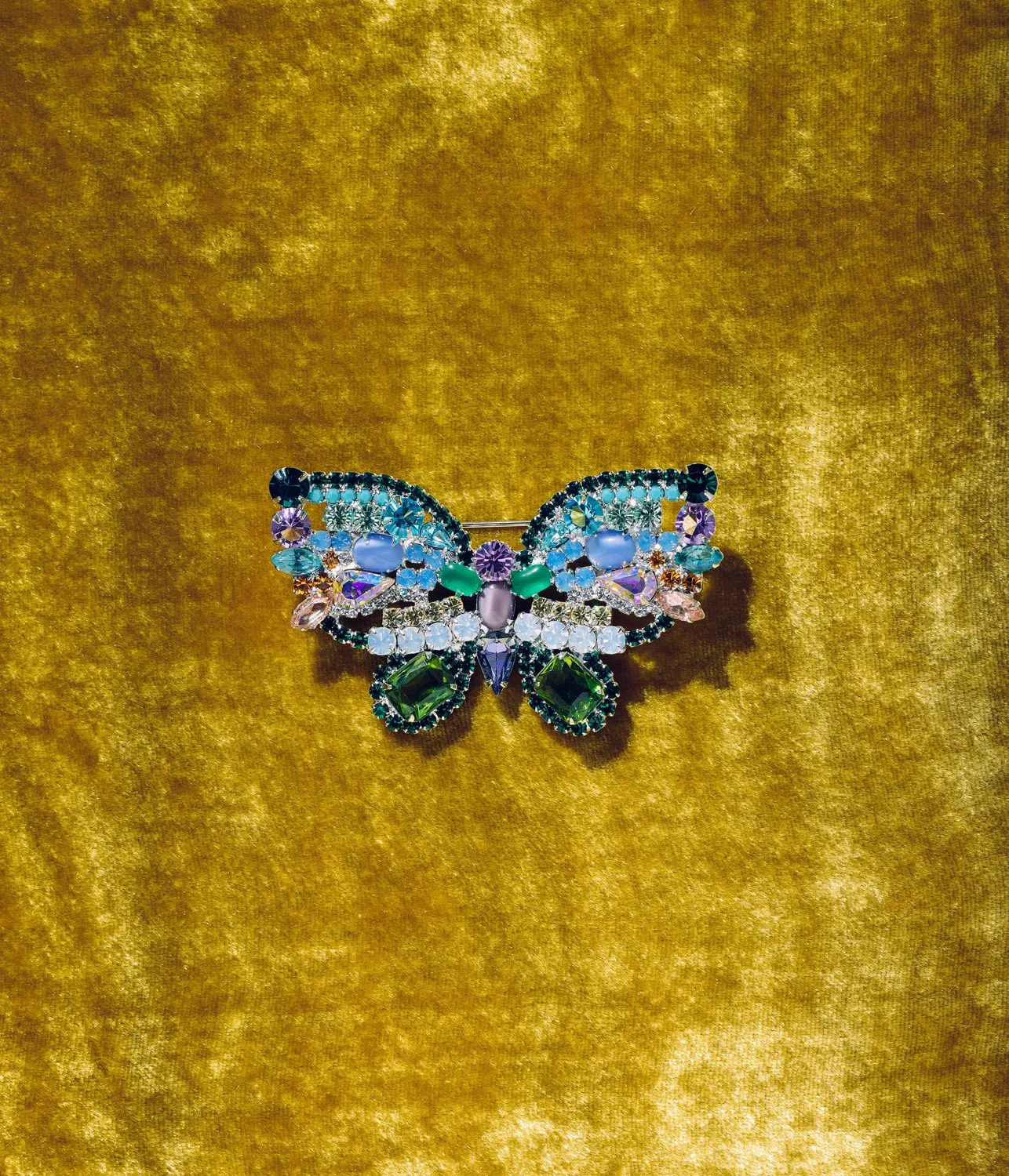 Loren Hope Butterfly Series brosje violet 5,7 cm limitert